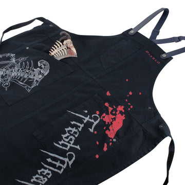 Diablo Butcher Apron - Close Up View
